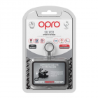 Протектор за уста - OPRO Silver Level Mouthguard - White/Black